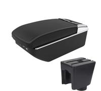 JBPIHZT Pour C&hevrolet Pour Aveo T200 T250 T255 Boîte D'accoudoir De Voiture Console Centrale Boîte De Rangement Avec USB(A2 Black line7 USB)