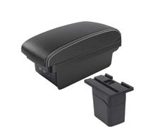 JBPIHZT Pour C&hevrolet Pour Cruze 2009 2010 2011 2012 2013 2014 2015 Boîte De Rangement Console Centrale Accoudoir Intérieur(B3 Noir blanc 3USB)