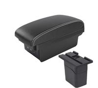 JBPIHZT Pour C&hevrolet Pour Cruze Boîte D'accoudoir Pour Voiture Boîte De Rangement Pièces De Rechange Détails Intérieurs Accessoires Auto(B3 Noir blanc 3USB)