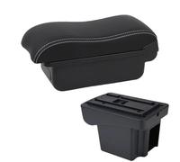 JBPIHZT Pour C&hevrolet Pour NIVA Kit De Rétrofitage D'accoudoir Boîte D'accoudoir Auto Boîte De Rangement Accessoires Intérieurs Auto USB De Charge(C3 Noir blanc SANS USB)