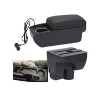 JBPIHZT Pour C&hevrolet Pour Sail 3 Pour Aveo 3 Accoudoir Auto Pièces De Rechange Boîte De Rangement Accessoires Auto(Charge rapide A2)
