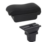 JBPIHZT Pour C&hevrolet Pour Trax Boîte D'accoudoir Pour Voiture Pour C&hevrolet Pour Tracker 2013-2017 Accoudoir En Cuir Console Centrale Stockage USB(Ligne noire C2)
