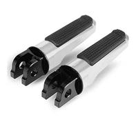 JBPIHZT Pour CB125R CB 125R CB300R CB1000R CB600F CB650R CBF600 CBF1000 Plaque-pied Avant Pédales Repose-pieds(Argent)