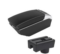 JBPIHZT Pour Chery A13 Pour Very Celer Pour Fulwin Boîte D'accoudoir Console Centrale De Voiture Stockage Avec Porte-gobelet 7USB(Ligne noire 7USB)