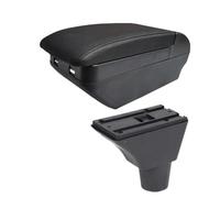 JBPIHZT Pour Citroen C3 C4 Boîte D'accoudoir Pour Citroen C3 C4 Boîte D'accoudoir Auto Boîte De Rangement Pièces De Retrofit Intérieur(H ligne noire 4USB)
