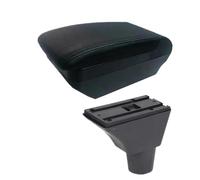 JBPIHZT Pour Citroen C3 C4 Boîte D'accoudoir Pour Citroen C3 C4 Boîte D'accoudoir Auto Boîte De Rangement Pièces De Retrofit Intérieur(F ligne noire Pas d'USB)