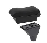 JBPIHZT Pour Citroen C3 C4 Boîte D'accoudoir Pour Citroen C3 C4 Boîte D'accoudoir Auto Boîte De Rangement Pièces De Retrofit Intérieur(Ligne noire A2 Pas d'USB)