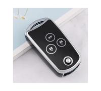 JBPIHZT pour Civic Fit pour Accord CRV HRV pour Jazz pour Odyssey pour Acura TL TSX ZDX RSX CRZ Coque Voiture Pliable en TPU 2 3 Boutons(Noir,3 Button)