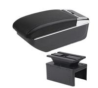 JBPIHZT Pour Dacia Pour Jogger Boîtier D'accoudoir Boîte De Rangement Centrale Retrofit Intérieur Accessoires Auto(Ligne noire B2 SANS USB)