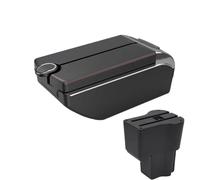 JBPIHZT Pour Daihatsu Pour Sirion Accoudoir Pour Materia Boîte D'Accoudoir Auto Centrale Contenu De Rangement Boîte De Rangement 2016-2021(B1 Red line 7 usb)