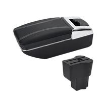 JBPIHZT Pour Daihatsu Pour Sirion Accoudoir Pour Materia Boîte D'Accoudoir Auto Centrale Contenu De Rangement Boîte De Rangement 2016-2021(Ligne blanche A3 Pas d'USB)