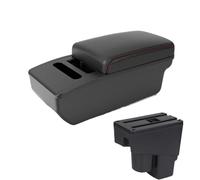 JBPIHZT Pour Fit Pour Jazz 1 Accoudoir Auto 2003 2004 2005 2006 2007 Boîte De Rangement Bras Accessoires Auto(A1 red Tissue Box)