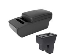 JBPIHZT Pour Fit Pour Jazz 2 2008 2009 2010 2011 2012 2013 2014 Boîte D'accoudoir Auto Boîtier De Rangement Bras(A3 white Tissue Box)