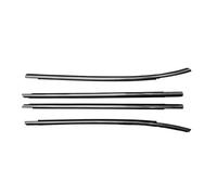 JBPIHZT Pour Hyundai IX35 2010-2015 82210-2S000 Accessoires De Bande D'étanchéité Pour Garniture Vitre Voiture Caoutchouc Étanche(Chrome black)