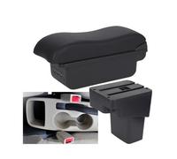JBPIHZT Pour Hyundai Pour SOLARIS Pour VERNA Pour Accent 2013 2014 2015 2016 Boîte D'accoudoir Auto Boîte De Rangement Détails Pièce Intérieure(B2 ligne noire 3USB)