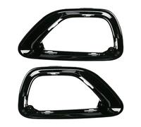 JBPIHZT Pour Jeep Pour Grand Cherokee 2014 2015 2016 2017 68143078AB Noir 68143079AB 1 Paire Couvercles Phares Antibrouillard Cadre Garniture JBPIHZT