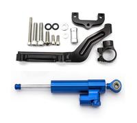 JBPIHZT Pour Kawasaki Z650 2017 2018 2019 2020 2021 2022 2023 2024 Kit De Support Et Montage Pour Amortisseur Direction En Carbone CNC(Model G)