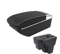 JBPIHZT Pour KIA Pour RIO Boîte D'accoudoir Pour STONIC Pour KIA Pour Rio Lx Cerato Bras D'accoudoir Auto Pièce Retrofit Boîte De Rangement(A3 Noir blanc 7USB)