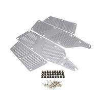 JBPIHZT Pour KYMCO AK550 AK 550 2017-2020 Plateaux De Moto Pédales D'Appui Repose-Pieds Avant Et Arrière Plancher De Pied Marche(Titane)