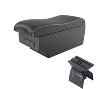 JBPIHZT Pour Lada Pour Vesta SW Cross Sport Boîte De Rangement D'accoudoir De Console Centrale Avec Interface USB Porte-gobelet(A1 Noir rouge 7USB)