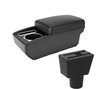 JBPIHZT Pour Lada Pour Xray Boîte D'Accoudoir Boîte De Rangement Centrale D'Accoudoir Auto Universelle Avec Interface De Chargement USB(A1 Noir rouge SANS USB)
