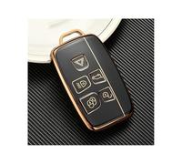 JBPIHZT pour Land pour Rover pour Range pour Sport pour Evoque pour Freelander2 pour Jaguar XF XJ XJL XE C-X16 XKR XK Coque Voiture TPU(Noir)