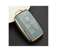 JBPIHZT pour Land pour Rover pour Range pour Sport pour Evoque pour Freelander2 pour Jaguar XF XJ XJL XE C-X16 XKR XK Coque Voiture TPU(Gray)