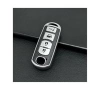 JBPIHZT pour Mazda 3 6 8 pour Miata MX-5 CX-3 CX-5 CX-7 CX-9 Housse De Clé Voiture en TPU Souple Étanche(Argent)