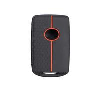 JBPIHZT pour Mazda 3 6 Cx30 Cx9 Cx5 Cx8 MX5 MX30 X5 X9 Ss30 Étui De Clé Voiture en Silicone Porte-Clés Accessoires Protège(Red Line)