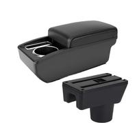 JBPIHZT Pour Mitsubishi Pour Attrage Pour Mirage Boîte D'accoudoir Boîte De Rangement Accessoires Auto(Ligne noire A2 Pas d'USB)