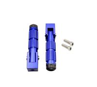 JBPIHZT Pour Motos Vélos Véhicules Électriques Cyclomoteurs Karts Scooters Pédales Universelles 8mm Repose-pieds Pliant Compatible(Bleu)