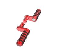 JBPIHZT Pour MV Pour Agusta Pour Brutale 750 989 910 920 990 1078 1090 Pour Agusta F4 Pédale Frein Moto Aluminium Levier Vitesse Repose-pied(ROUGE)