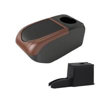JBPIHZT Pour N&issan Pour DATSUN MIDO NODO Accoudoir Voiture Boîte De Rangement Accessoires Détails Intérieurs(B3 Brown frame 6USB)