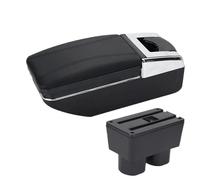 JBPIHZT Pour N&issan Pour Tiida C11 Boîtier D'accoudoir Pour Sylphy Pour Tiida Pour Latio Boîtier D'accoudoir Central(Ligne noire A2 Pas d'USB)