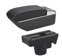 JBPIHZT Pour Opel Pour Astra 2006 2007 2008 2009 2010 2011 Boîte D'accoudoir De Voiture Boîte De Rangement Accessoire Auto Pièce De Rénovation(B3 Noir blanc 7USB)