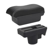 JBPIHZT Pour Opel Pour Astra Boîte D'accoudoir Pour Astra H 2006 2007 2008 2009 2010 2011 Accoudoir Auto Boîte De Rangement Surface Courbée(C3 Noir blanc SANS USB)