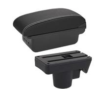 JBPIHZT Pour Opel Pour Astra Boîte D'accoudoir Pour Astra H Accoudoir Auto 2008-2011 Détails Intérieurs Retrofit Accessoires Auto Boîte Rangement USB(B3 Noir blanc 3USB)