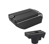 JBPIHZT Pour Opel Pour Astra Boîte D'accoudoir Pour Opel Pour Astra H Boîte D'accoudoir Voiture 2004-2014 Boîte De Rangement Porte-gobelet(B2 Ligne noire 7USB)