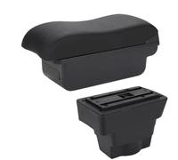 JBPIHZT Pour Opel Pour Astra J Boîte D'accoudoir Central Pour Opel Pour Astra Accoudoir Auto 2012-2020 Boîte De Rangement Pièce De Rétrofit(C2 Ligne noire PAS d'USB)