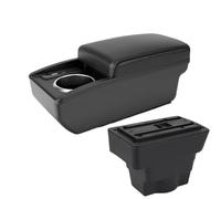 JBPIHZT Pour Opel Pour Astra Pour Astra J Accoudoir Voiture 2012-2020 Boîte Rangement Pièce Retrofit Accessoires Auto(B2 Ligne noire 6USB)