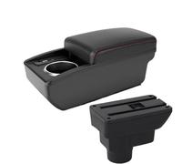 JBPIHZT Pour Opel Pour Corsa D Boîte D'accoudoir Pour Opel Pour Corsa Accoudoir Auto Boîte De Rangement Pièces Intérieures(B1 Red line 6 usb)