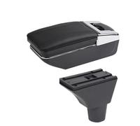 JBPIHZT Pour Opel Pour Meriva Boîtier D'accoudoir Voiture Boîte De Rangement Pièce Intérieure De Rechange Accessoires Auto(Ligne noire A2 Pas d'USB)