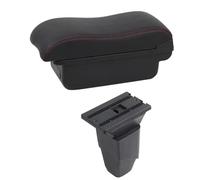 JBPIHZT Pour PEUGEOT 206 Pour Peugeot 206 CC Cabrio Boîte De Rangement Fournitures Auto Détails Intérieurs Boîtier D'accoudoir(Ligne rouge B2)
