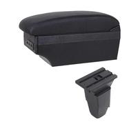 JBPIHZT Pour PEUGEOT 206 Pour Peugeot 206 CC Cabrio Boîte De Rangement Fournitures Auto Détails Intérieurs Boîtier D'accoudoir(Ligne noire E1)