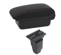 JBPIHZT Pour PEUGEOT 206 Pour Peugeot 206 CC Cabrio Boîte De Rangement Fournitures Auto Détails Intérieurs Boîtier D'accoudoir(Ligne rouge B1)