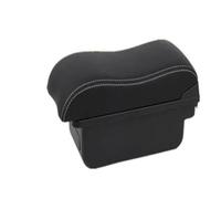 JBPIHZT Pour Peugeot 207 Boîte D'Accoudoir Pour Peugeot 207CC Boîte D'Accoudoir Voiture Boîte De Rangement Central(A3 Black white NO USB)