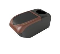 JBPIHZT Pour Peugeot 207 Boîte D'accoudoir Voiture Boîte De Rangement Centrale Transformation Intérieure Accessoires Voiture(B3 Brown frame 6USBD)
