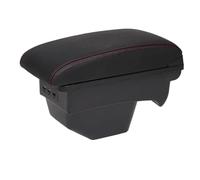JBPIHZT Pour Peugeot 308 2008 2009 2010 2011 2012 T7 SW Boîtier D'accoudoir Voiture Pièces De Rechange Boîte De Rangement Centrale(A1 genuine cowhide 3USB)