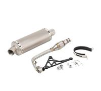 JBPIHZT Pour Piaggio Pour Vespa Pour Sprint 125/150 Pour Primavera 125/150 2017 2018 2019 2020 2021 2022 Ligne D'échappement Complète Pour Moto(Style F)