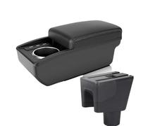 JBPIHZT POUR PROTON POUR SAGA FLX/FL/BLM 2008-2019 Accessoires Auto Boîte De Console Centrale Avec Porte-gobelet Boîte De Rangement(B3 white line 6 usb)